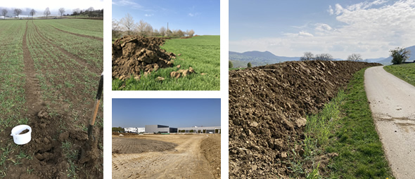 Bodenkundlichen Baubegleitern - aktuelle Baumaßnahmen
